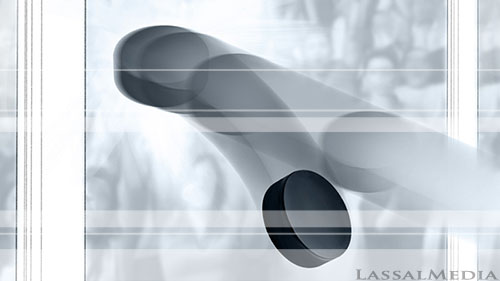 LassalMedia Nivea for Men, Ice Hockey themed storyboard frame (pencil)