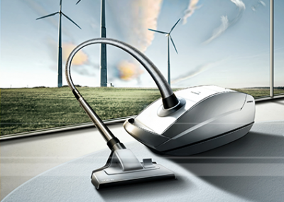 LassalMedia, photorealistic key visuals for a Siemens' vacuum cleaner campaign (samples).