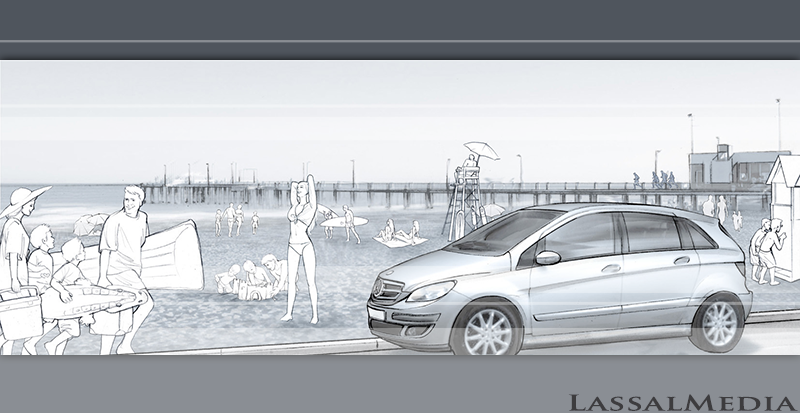 LassalMedia, Key Visual for Mercedes Benz.