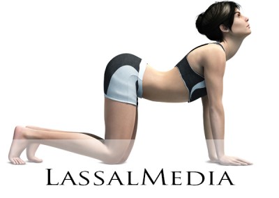LassalMedia photorealistic Yoga Position Illustrations