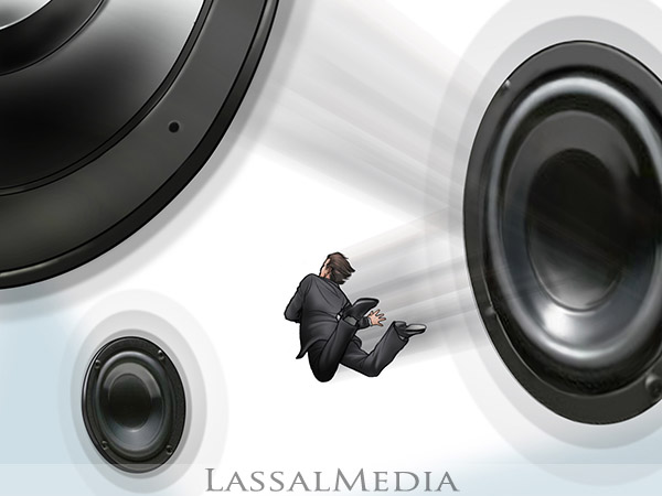 LassalMedia, Storyboard image for a HDTV campaign. 